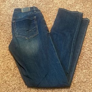 BKE STELLA slim fit low rise straight jeans